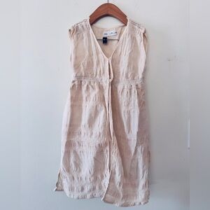 Zara Beige Textured swimsuit cover